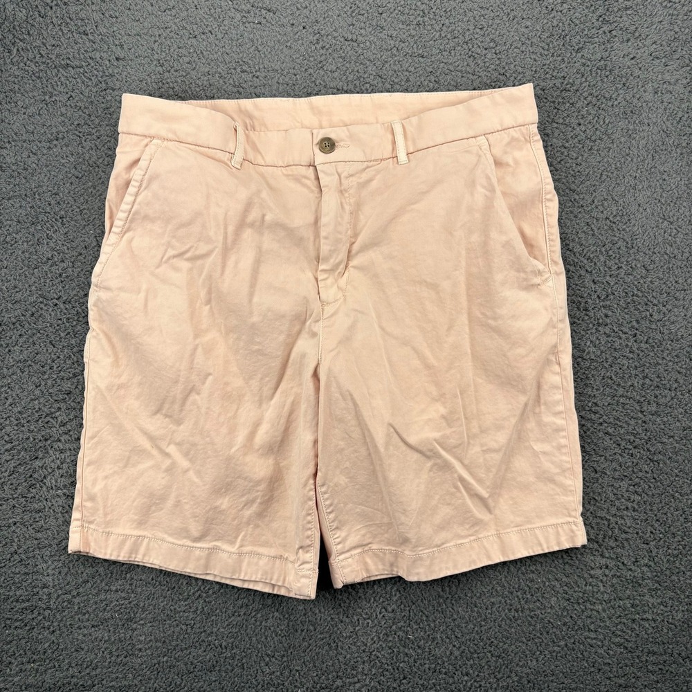 Caribbean Chino Shorts‎ Casual Comfort Stretch Cotton Blend Mens Size 34